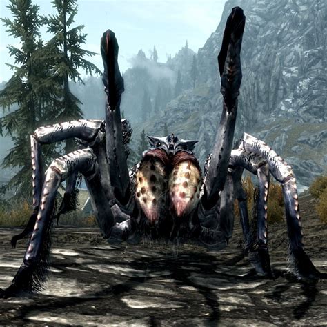 skyrim frostbite spider